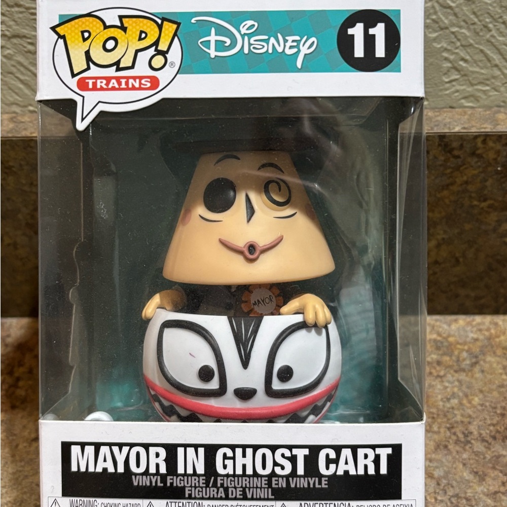 Disney Pop! Trains Mayor in Black and White Ghost Cart